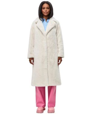 CESARE GASPARI Single-Breasted Coats - Blanco