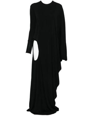 Tom Ford Schwarzes Abendkleid Lang Elegant