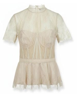 Jonathan Simkhai Kehlani Top - Wit