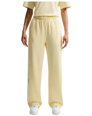 Nike Fleece Cs Open-Hem Sweatpants - Geel