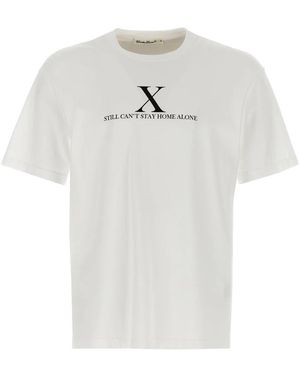 Undercover T-Shirt Met Print - Wit