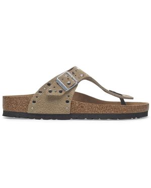 Birkenstock Flip Flops - Marrone