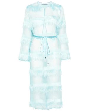 DE SANTIS Sp 911 Azzu Maxi-Jurk - Blauw