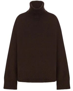 Alberta Ferretti Turtleneck Trui - Bruin