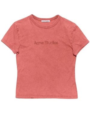 Acne Studios T-Shirts - Pink