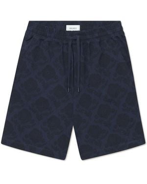 Les Deux Flower Shorts - Blau