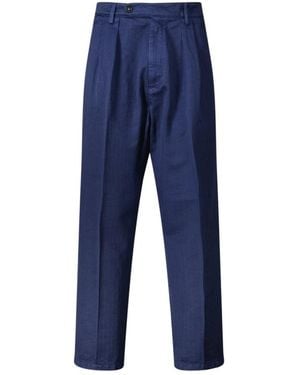 Massimo Alba Suit Trousers - Blue