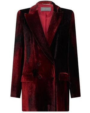 Alberta Ferretti Blazers - Red
