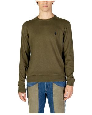 U.S. POLO ASSN. Round-Neck Knitwear - Green