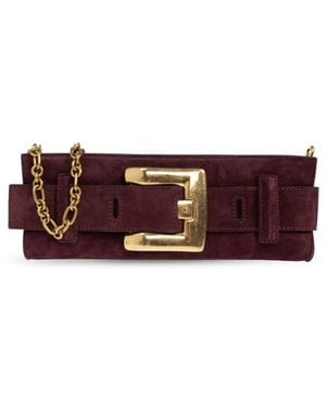 Balmain Shoulder Bags - Rosso