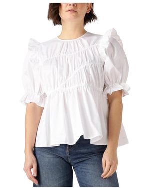 Ibana Overhemden ,Wit ,Katoen Tullia Blouse