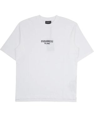 DSquared² T-Shirts - Blanc