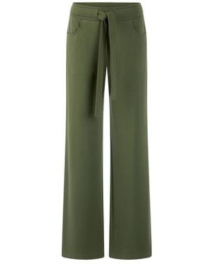 Marc Cain Wide Trousers - Green