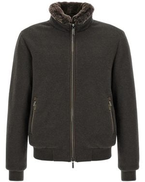 Moorer Bomber Jackets - Gris