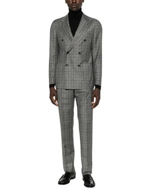 Tagliatore Double-Breasted Suit - Grijs