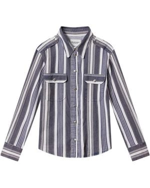 Isabel Marant Overhemden ,Veelkleurig ,Casual Shirts - Blauw
