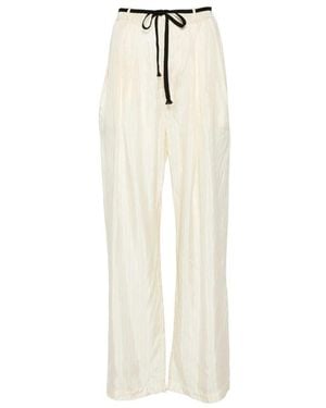 Barena Wide Trousers - White