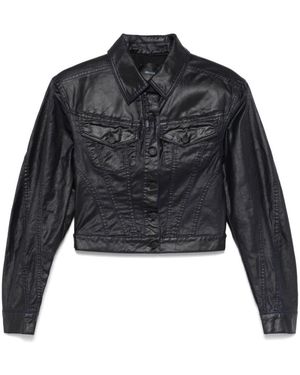 Mugler Light Jackets - Negro