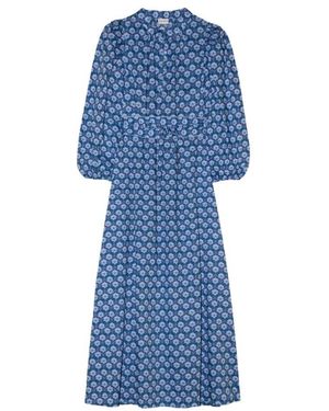Apof Midi Dresses - Bleu