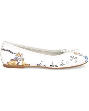 BELLE VIE Ballerina Shoes - Metallic