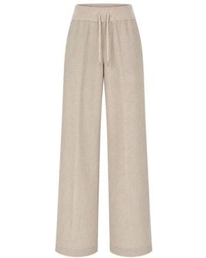 Panicale Wide Trousers - Neutro