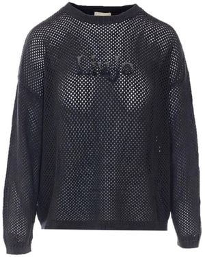 Liu Jo Sweaters Schwarz - Blau