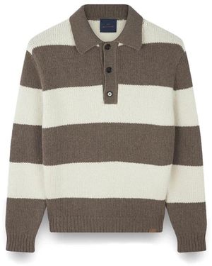 Paul & Shark Innovatives Woll-Poloshirt - Grau