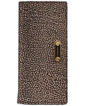 Borbonese Accessoires ,Bruin ,Portafoglio Large