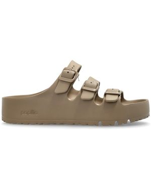 Birkenstock Sliders - Brown