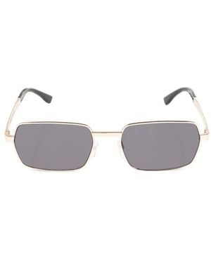 DSquared² Accessoires ,Geel ,Rechthoekige Zonnebril - Metallic