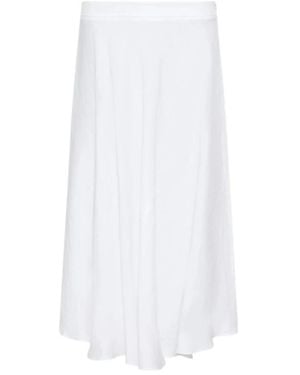 Marella Midi Skirts - White