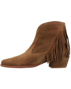 Wonders Cowboy Boots - Marrone