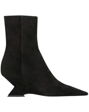 The Attico Heeled Boots - Black