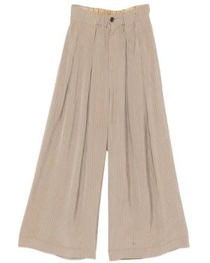 Uma Wang Wide Trousers - Neutro