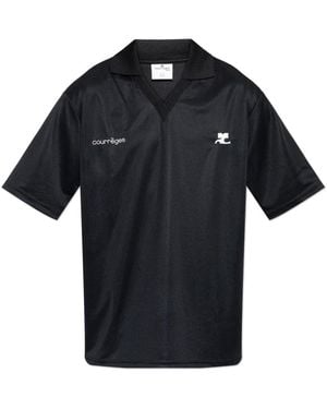 Courreges Polo Shirts - Zwart