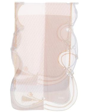 Liu Jo Silky Scarves - Rosa