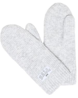 Ball Gloves - White
