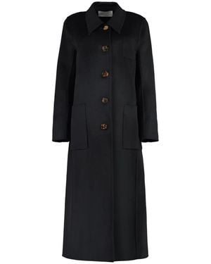 Tory Burch Single-Breasted Coats - Nero