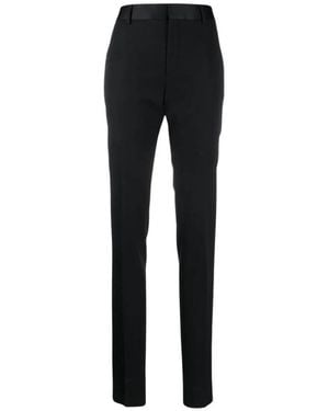 Saint Laurent Slim-Fit Trousers - Black