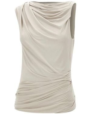 Entire studios Tops ,Grijs ,Drape Tank