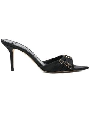 Elisabetta Franchi Pointed Toe Slip-On Shoes - Black