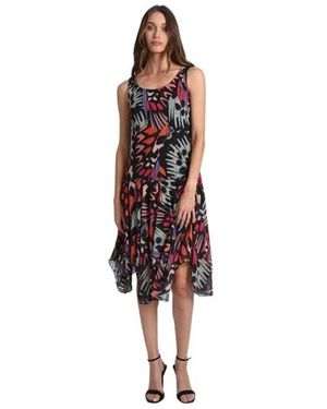 Molly Bracken Jurk Met Print - Zwart