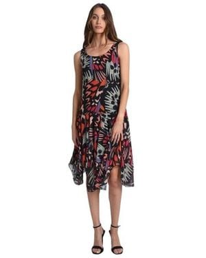 Molly Bracken Jurk Met Print - Zwart
