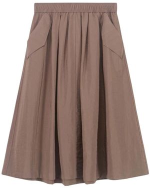 8pm Rokken ,Bruin ,Positano Midi Rok
