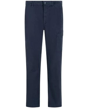Murphy & Nye Straight Trousers - Bleu