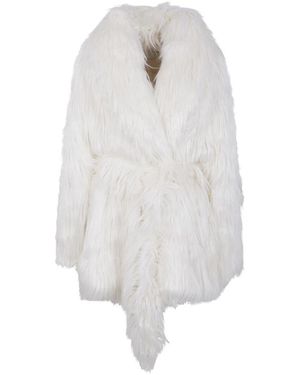 Entire studios Faux Fur & Shearling Jackets - White