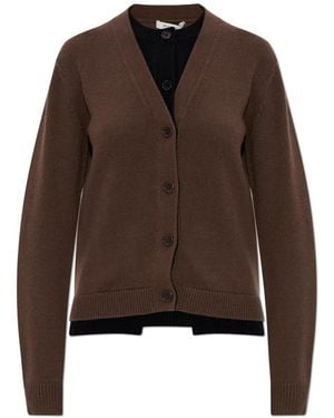JW Anderson Truien & Vesten ,Bruin ,Wol Wollen Vest
