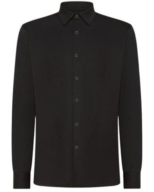 Rrd Elegantes Schwarzes Macro Hemd