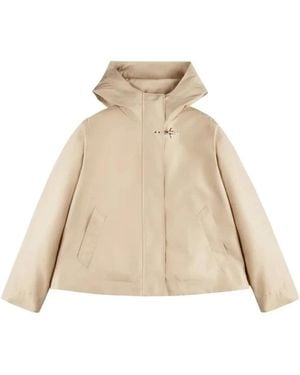 Fay Light Jackets - Natural