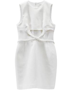 Genny Short Dresses - White